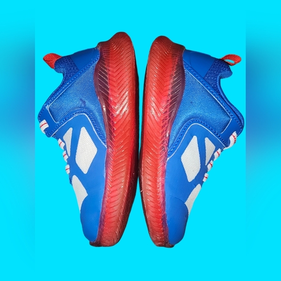 Reebok Tycoon Toddler Boys Light-Up Running Shoes Red Blue Sz 8T - Picture 7 of 7